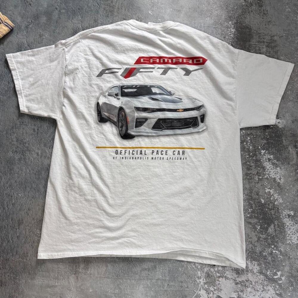 Chevrolet Camaro 50th Anniversary White T Shirt! Size XL